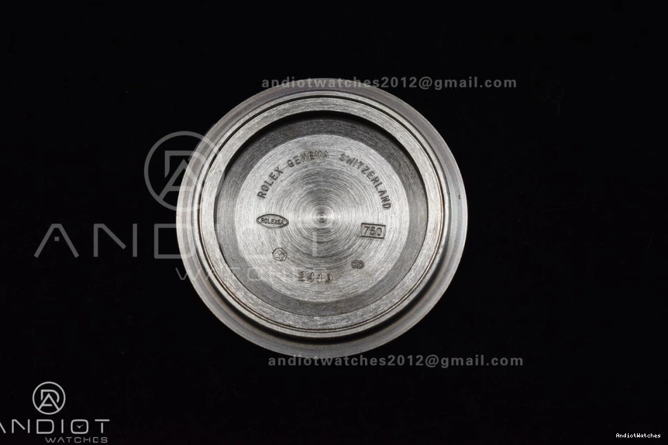 A 720 Weight On GSF Bracelet President Gain Blue Iced 40 TimelessDesign DayDate Crystal Dial SS 0110